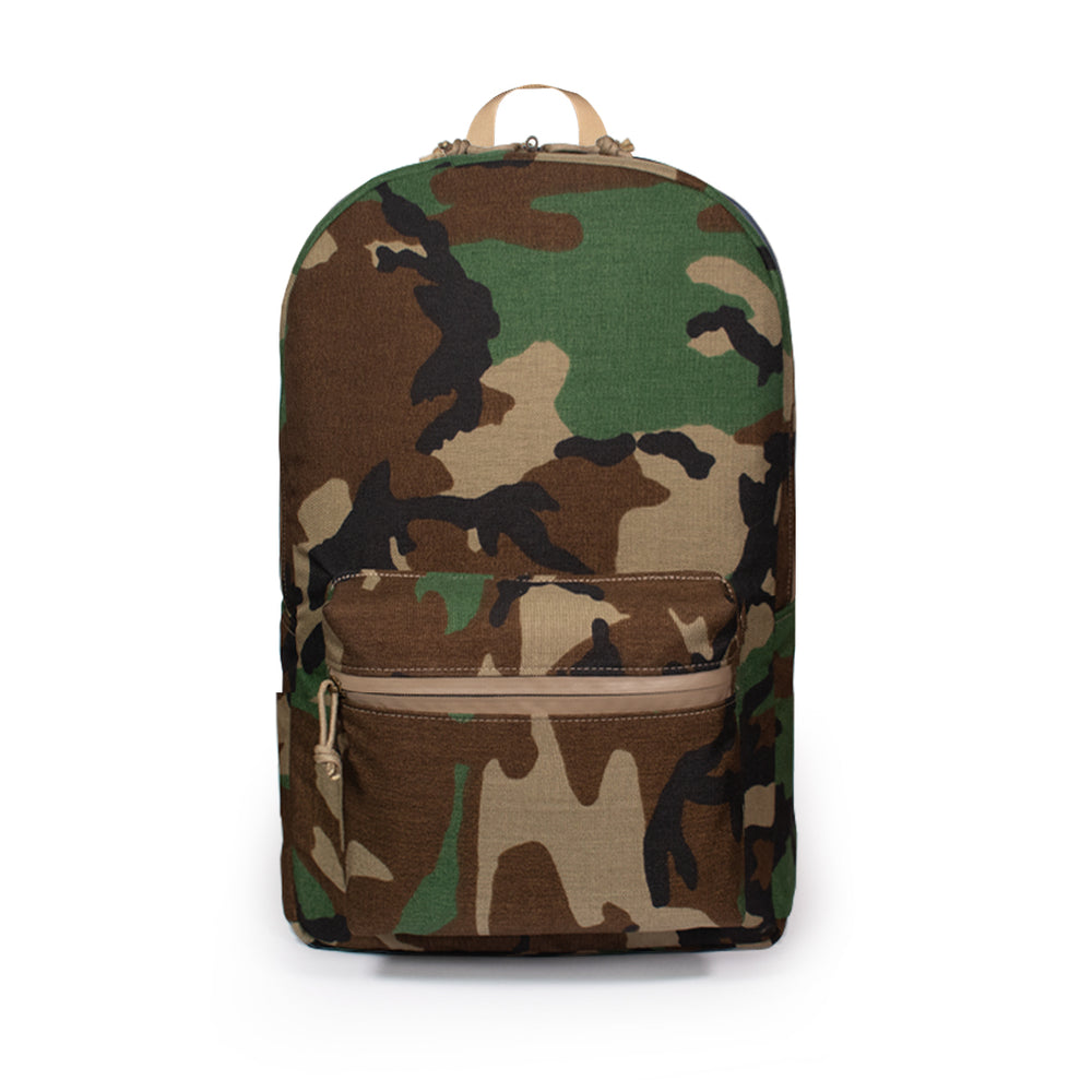 Smell Proof Backpack - Woodland Camo