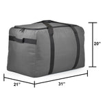 Smell Proof Duffel Bag - Stash XXL Graphite Grey